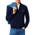 Lacoste Men's Zipped High Neck Cotton Sweater