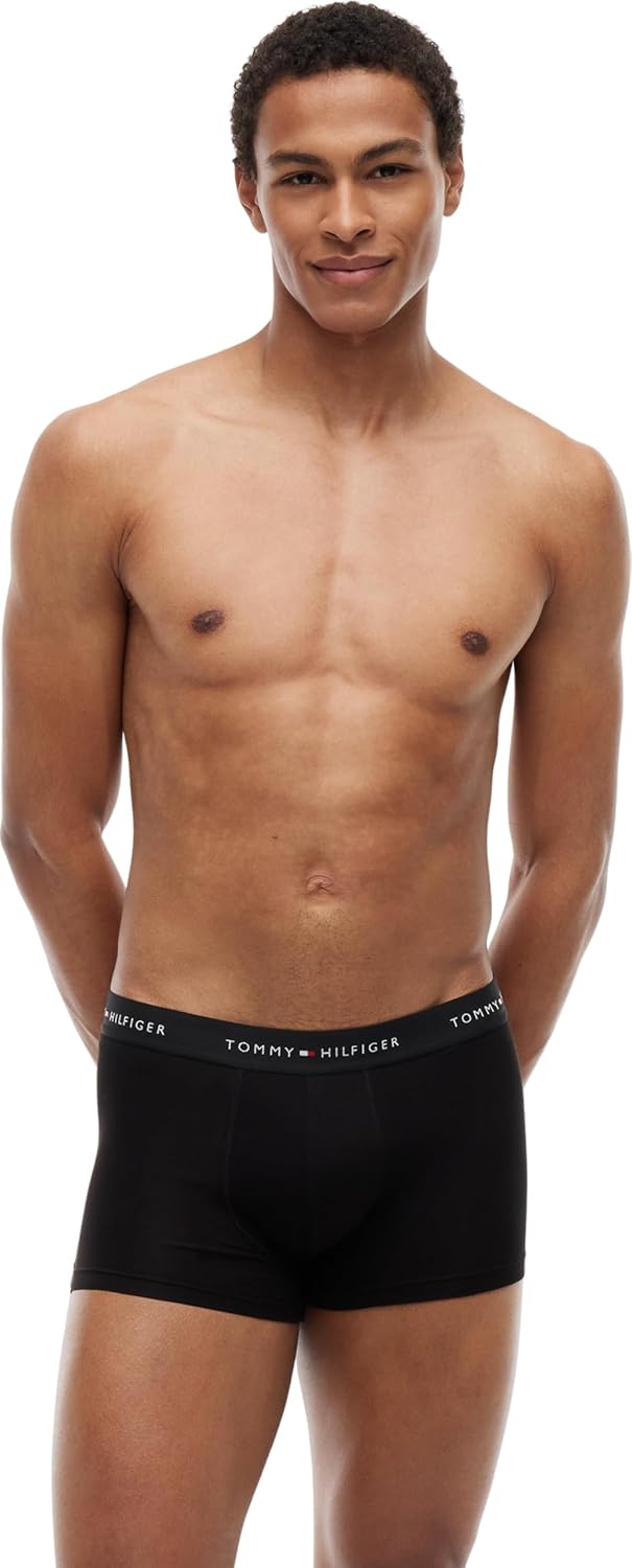 Tommy Hilfiger Herren 3er Pack Boxershorts Trunks Unterwäsche