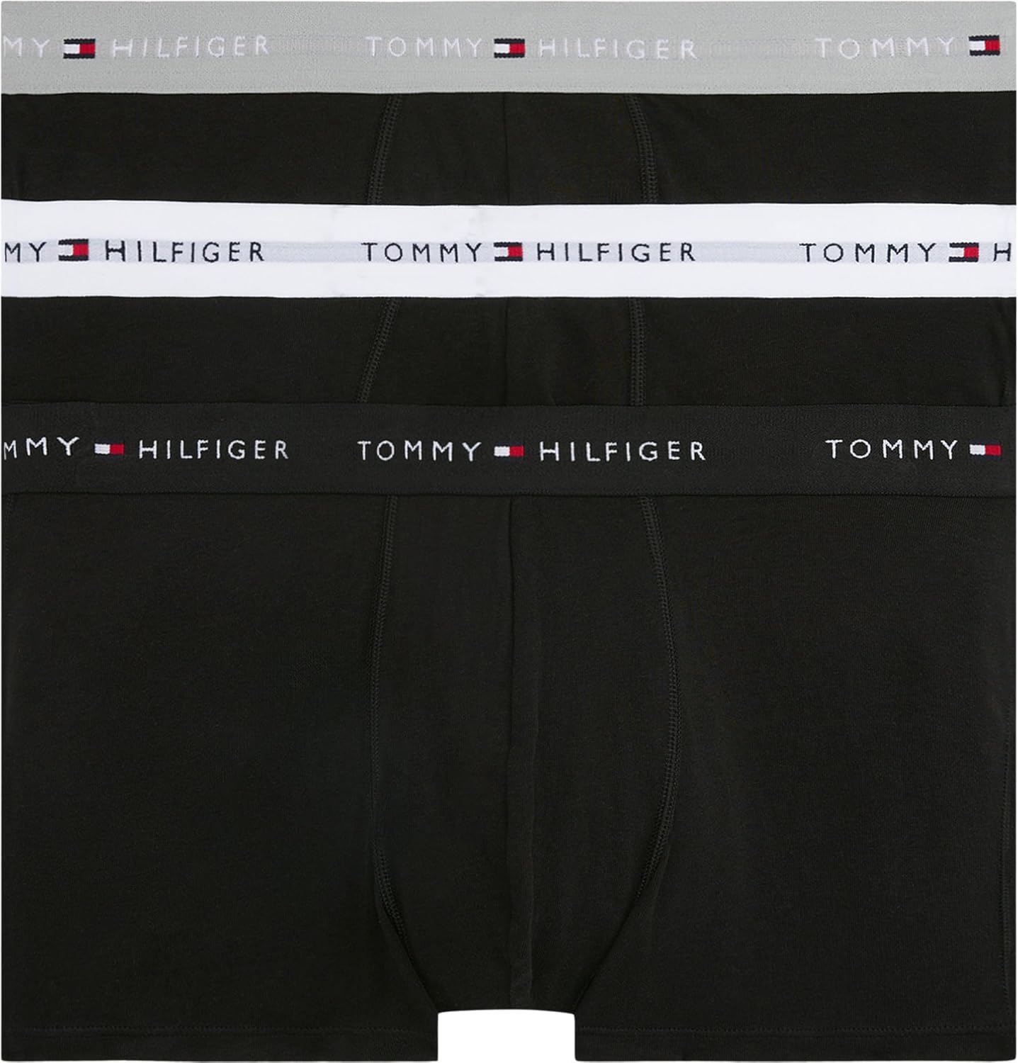 Tommy Hilfiger Herren 3er Pack Boxershorts Trunks Unterwäsche