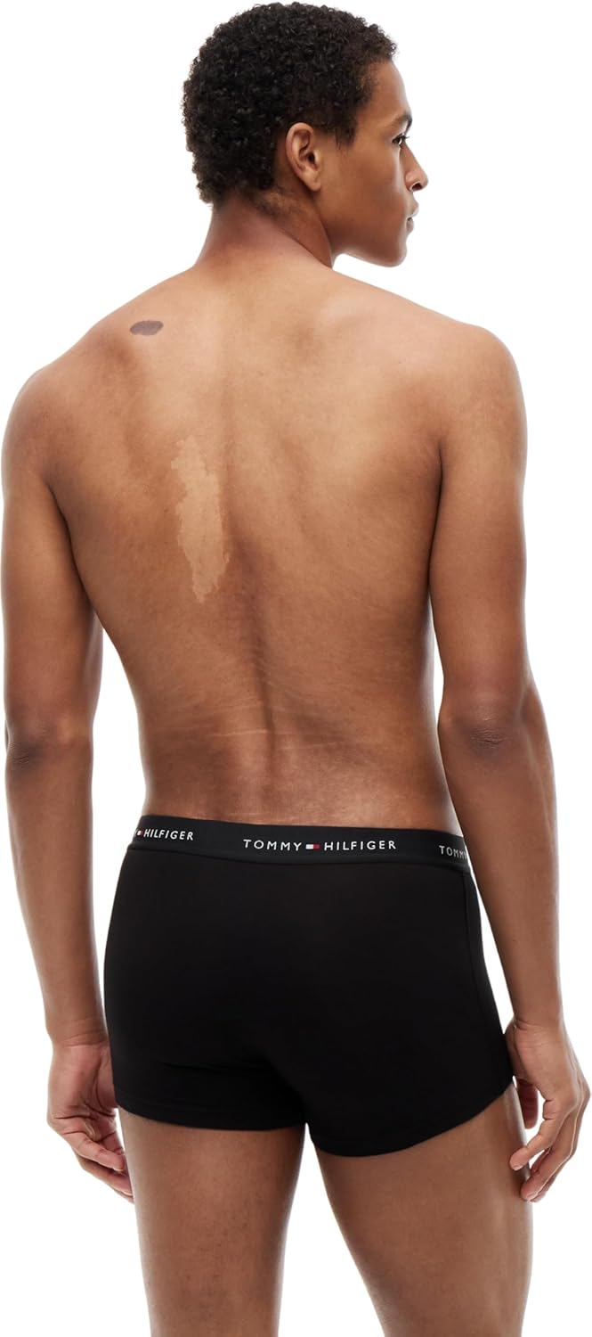 Tommy Hilfiger Herren 3er Pack Boxershorts Trunks Unterwäsche