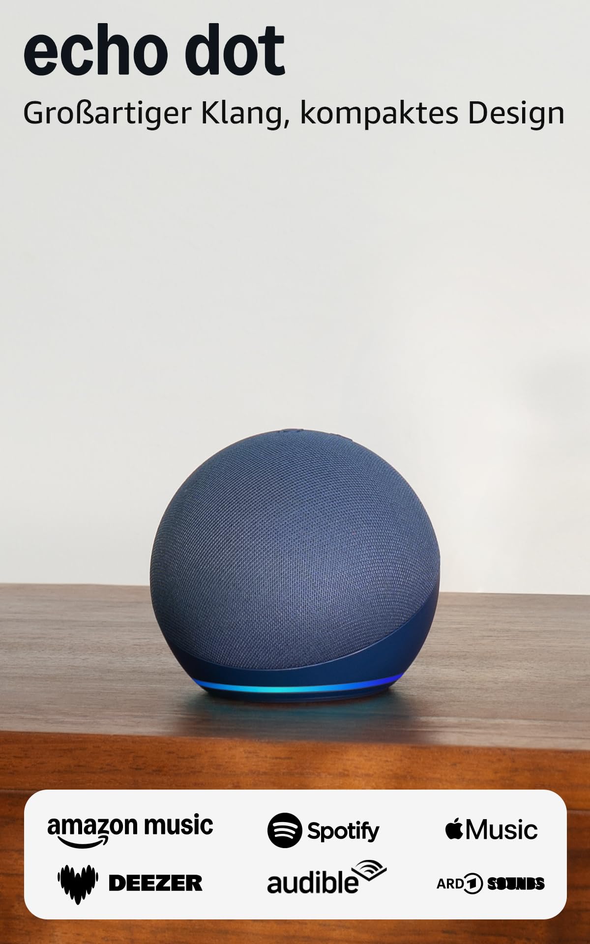 Echo Dot (Newest gen) smart speaker with Alexa | Charcoal