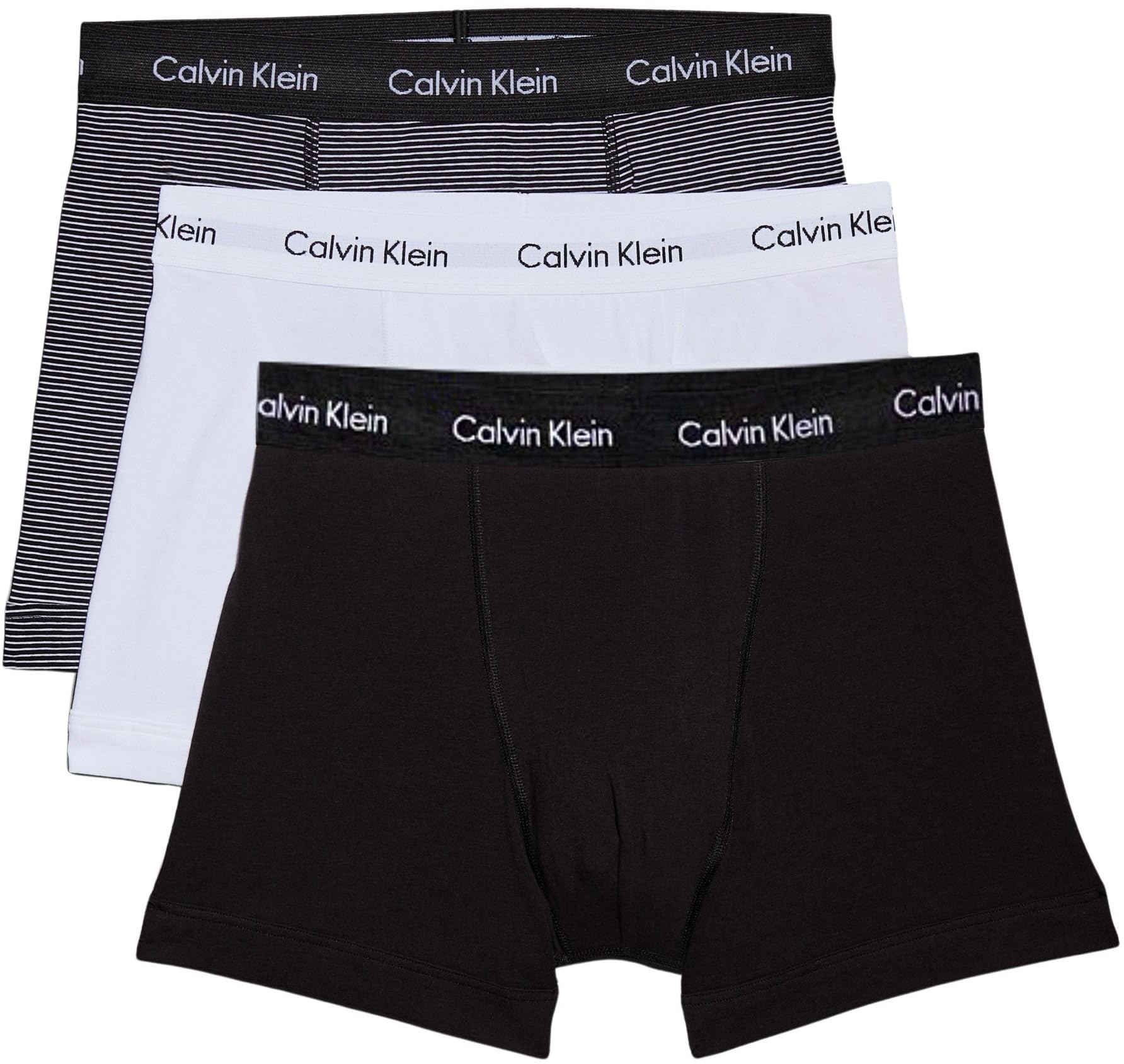 Calvin Klein Men's Boxer Shorts Trunks Underwear Pack of 3