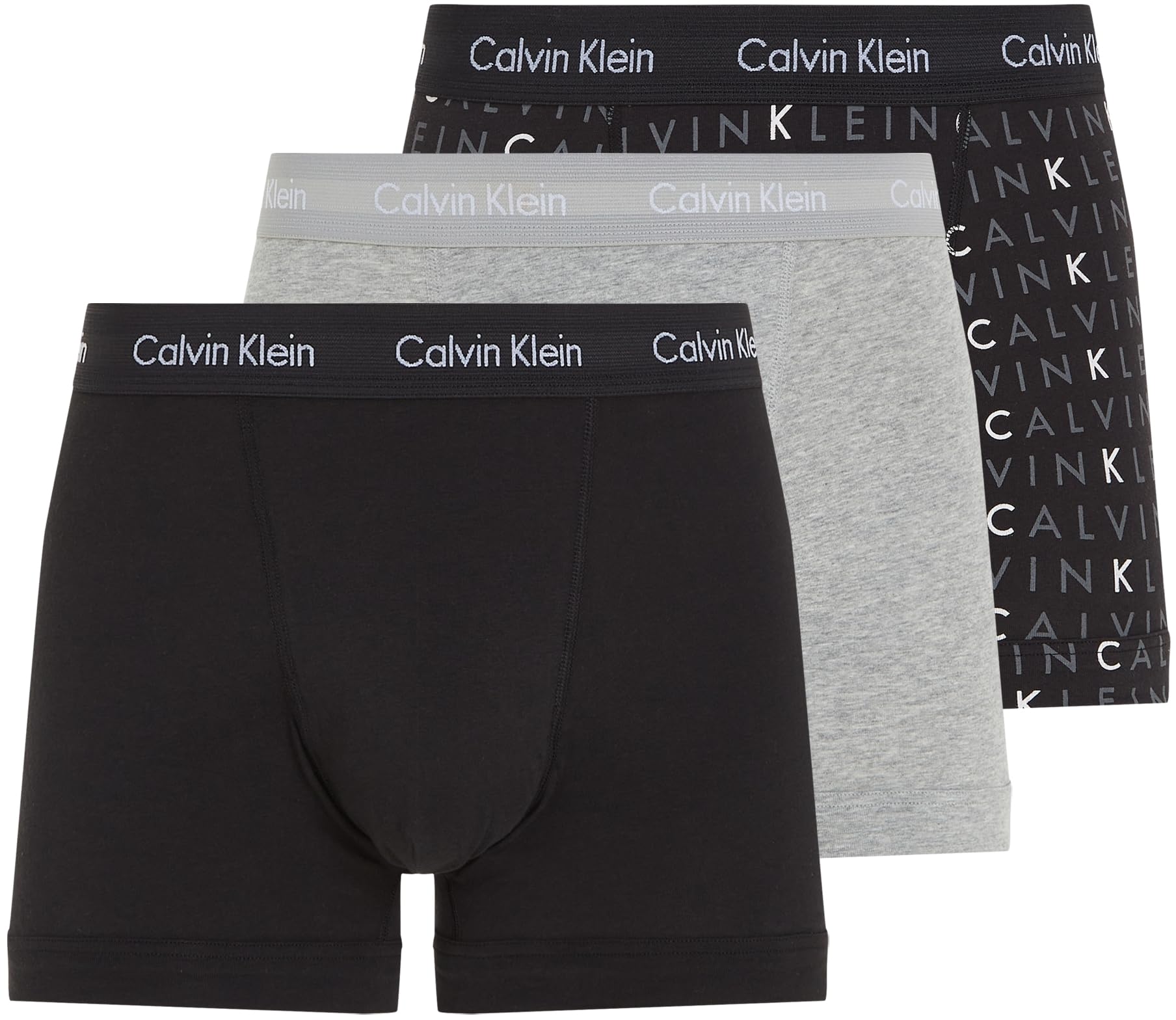 Calvin Klein Men's Boxer Shorts Trunks Underwear Pack of 3