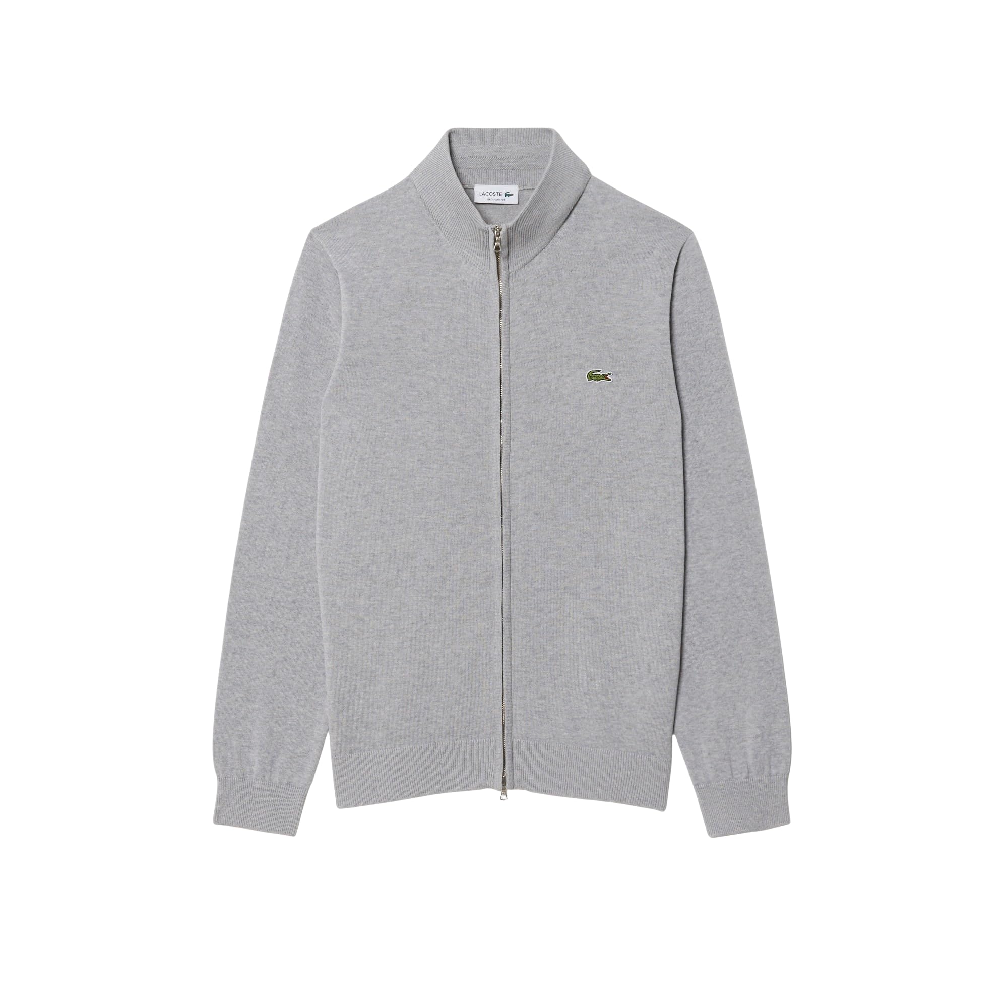 Lacoste Men's Zipped High Neck Cotton Sweater