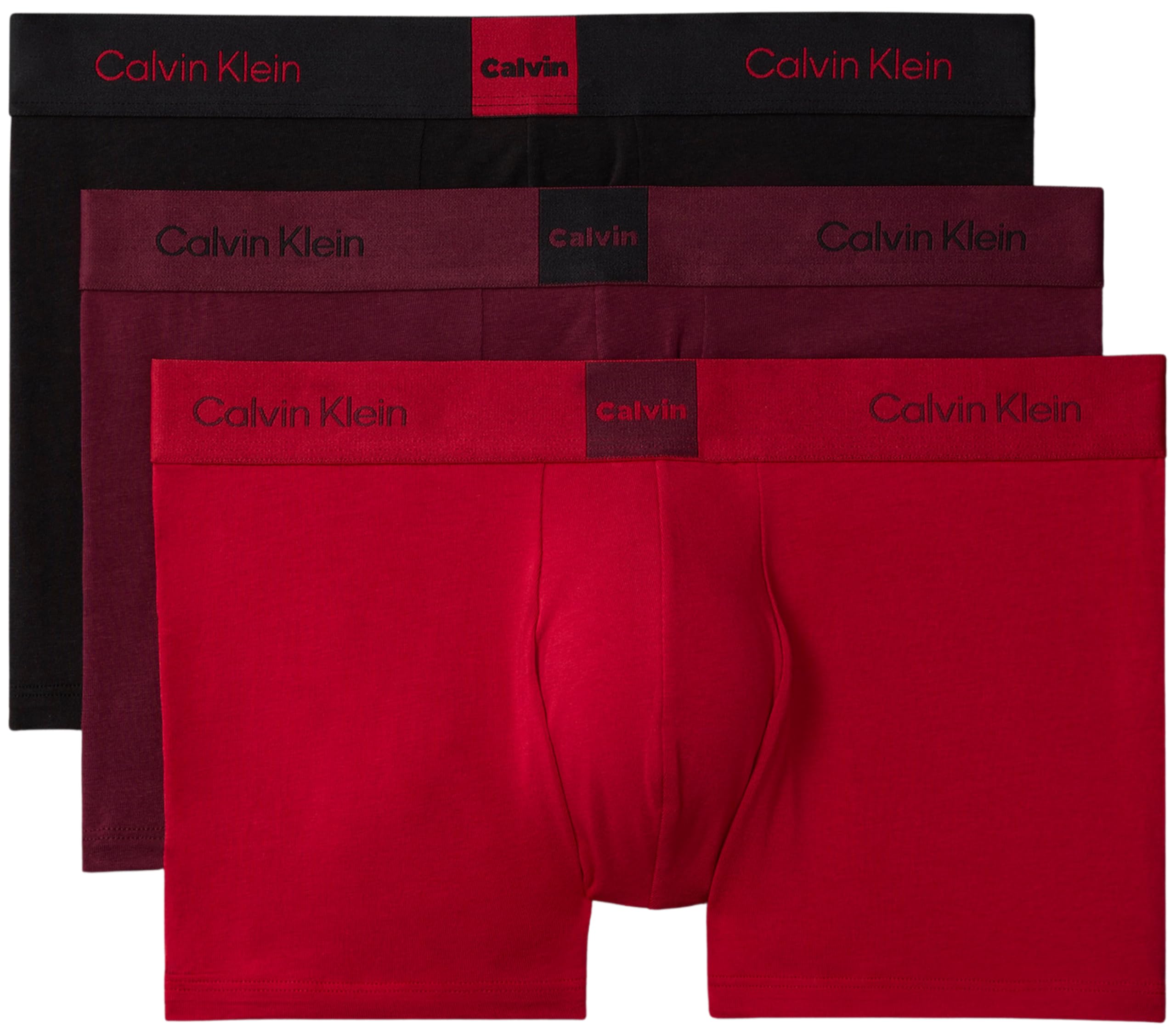 Calvin Klein Men's Boxer Shorts Trunks Underwear Pack of 3