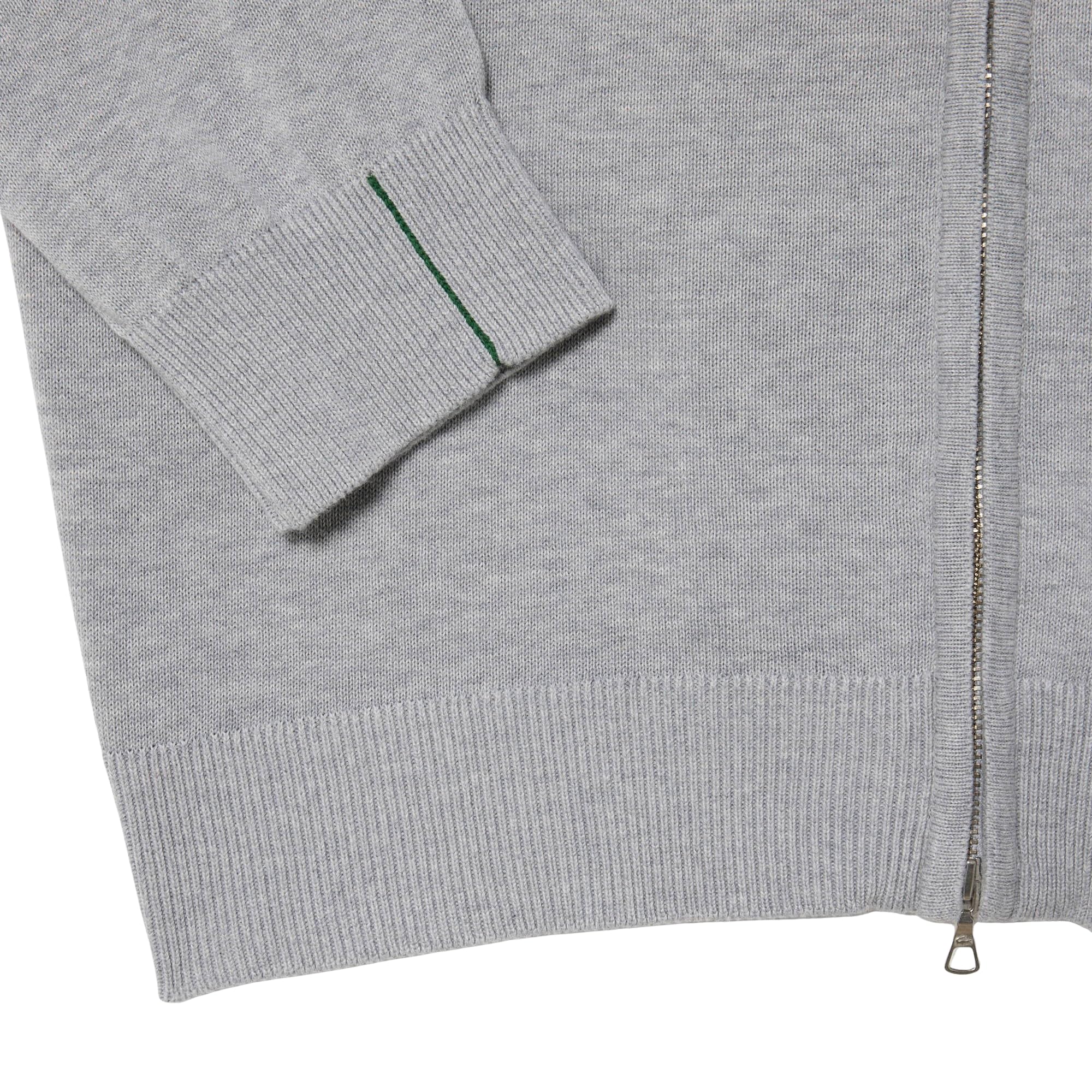 Lacoste Men's Zipped High Neck Cotton Sweater